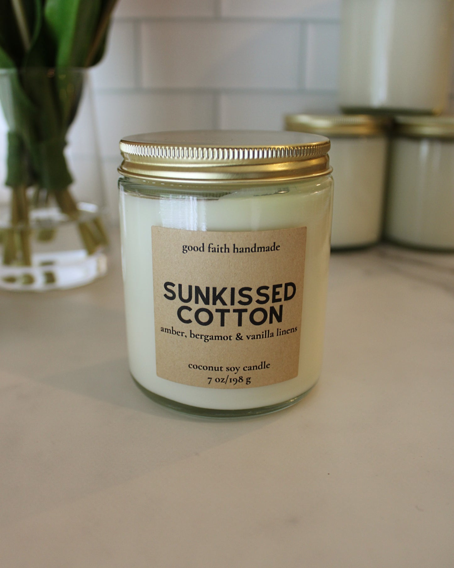 Coconut Soy Candles by Good Faith Handmade