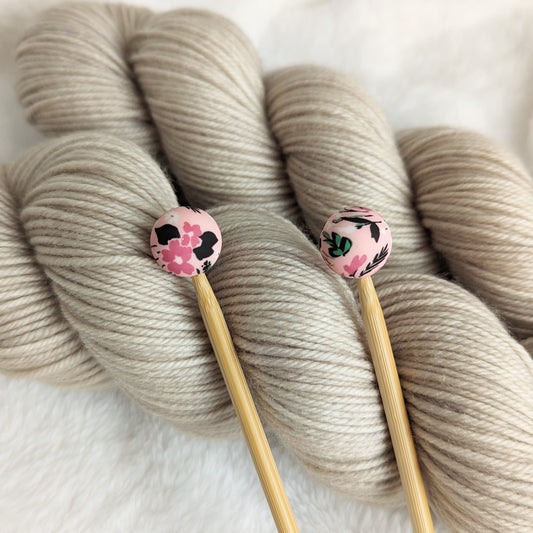 Pink with Flowers Stitch Stoppers