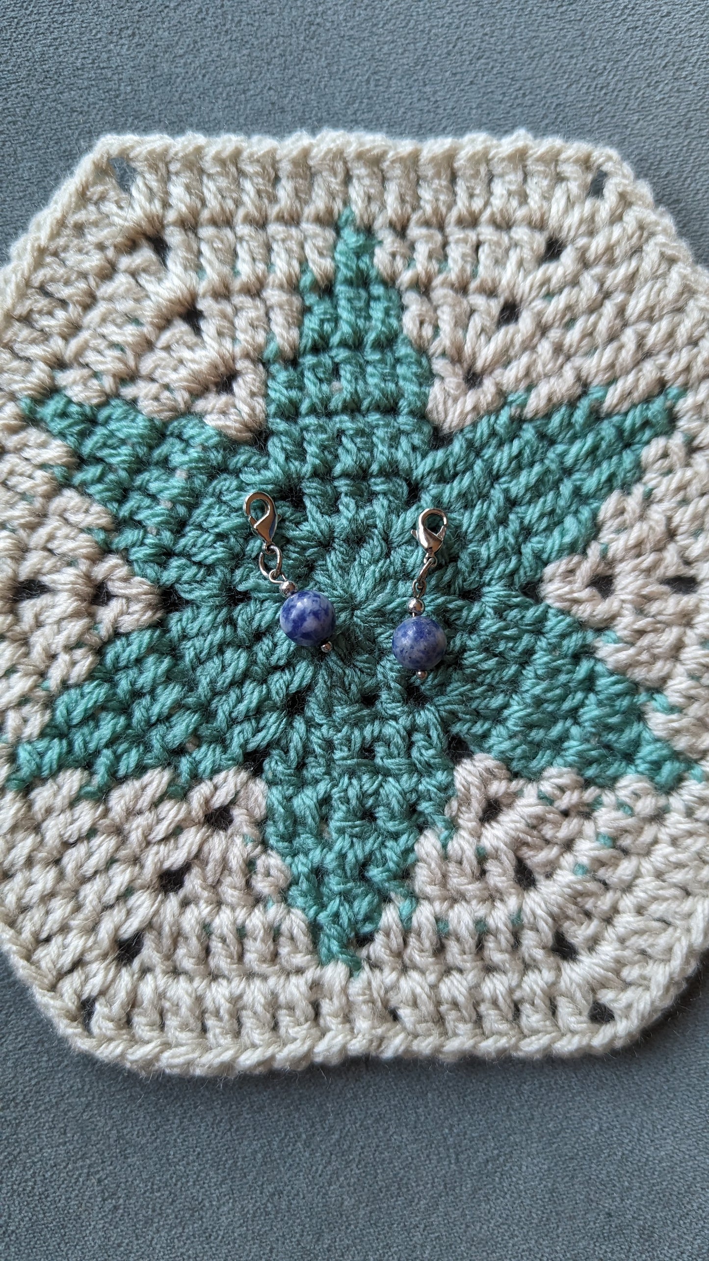 Crystal Balls Stitch Markers Set