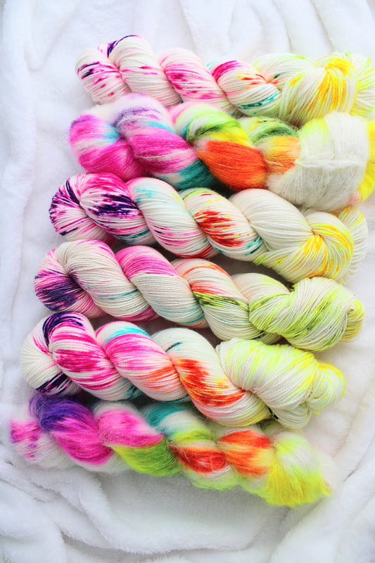Rainbow POP! Dyed to Order - 2 minimum