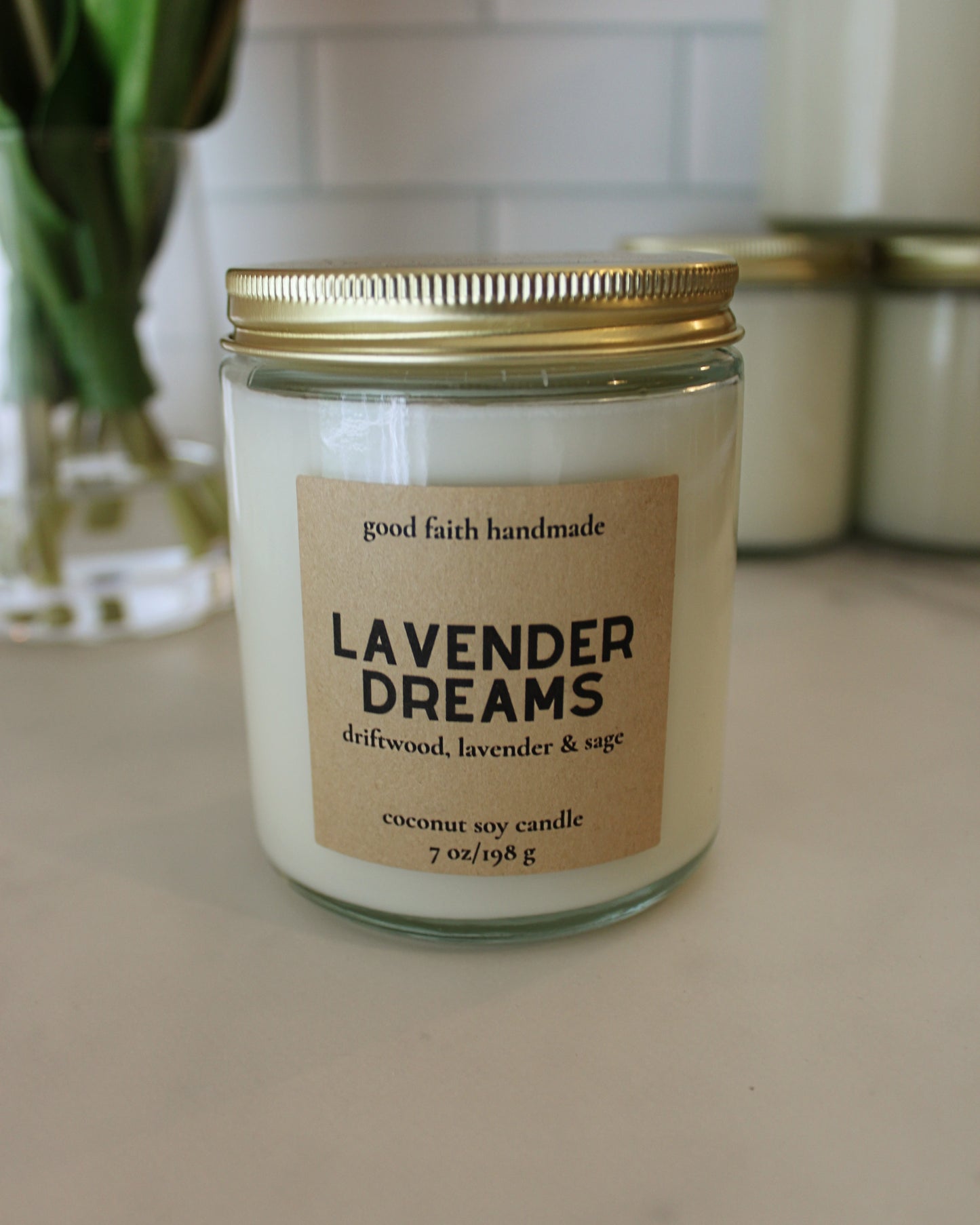 Coconut Soy Candles by Good Faith Handmade