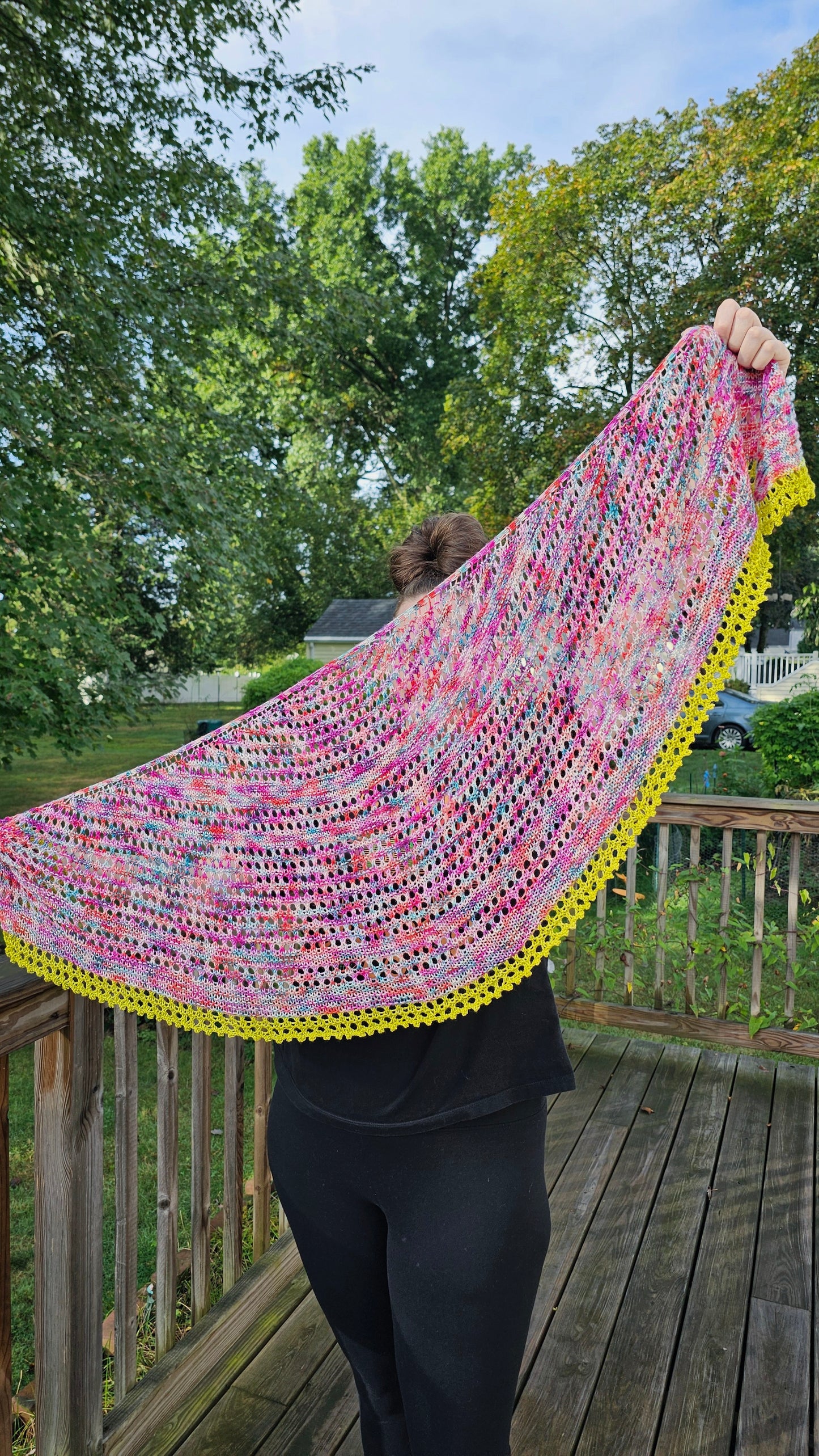 Fanciful Notions Shawlette KNIT pattern