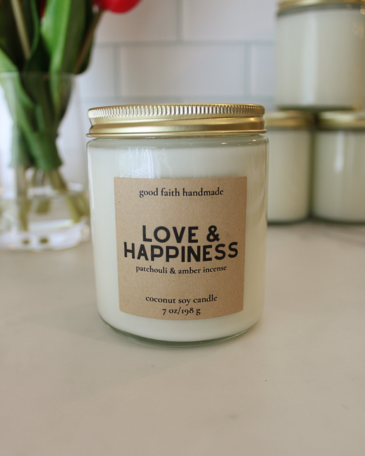 Coconut Soy Candles by Good Faith Handmade